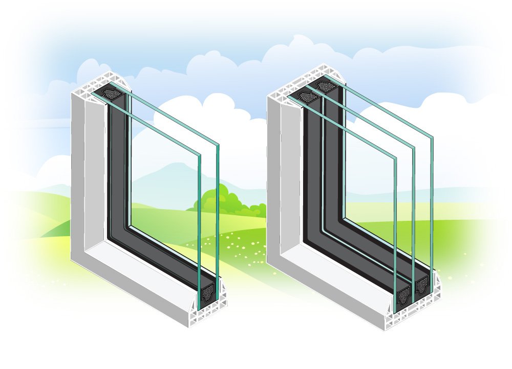 Double-Glazed Windows vs. Triple-Glazed Windows – Which One Should You  Choose?