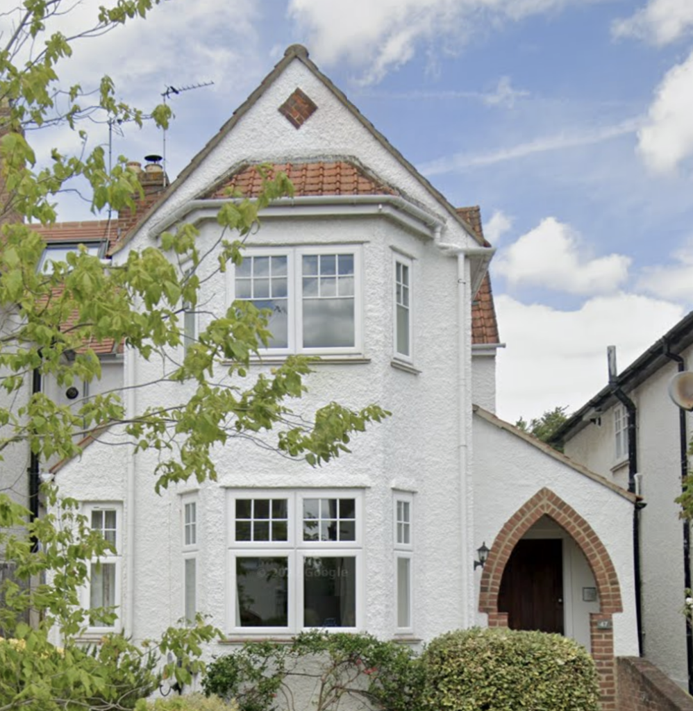 Edwardian semi-detached home in North Oxford. 